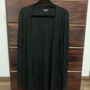 Long Black Cardigan